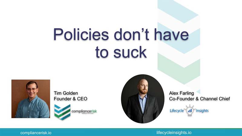 Policy management doesn’t have to suck