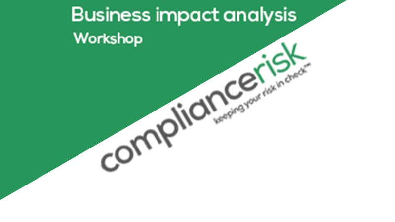 Business Impact analysis workshop